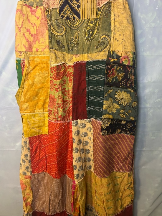 Colorful Patchwork Overalls - Picture 4 of 11